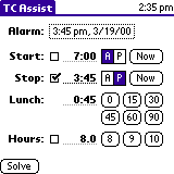 TC Assist Screen